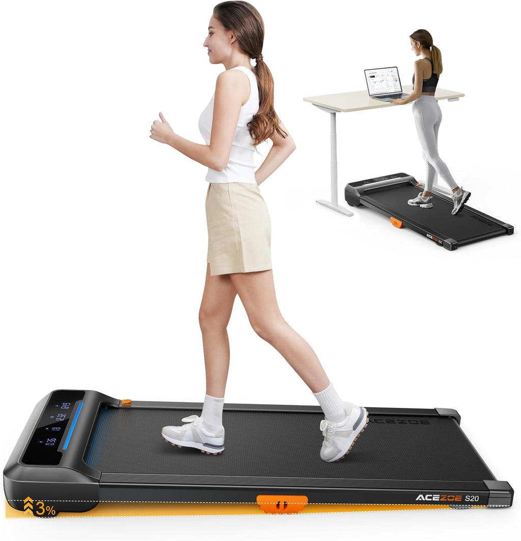 Glide Foldable Under-Desk Treadmill