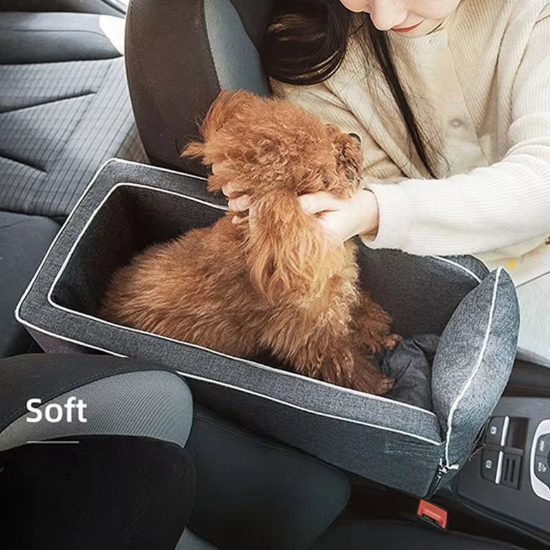 Travelpaws – Portable Car Seat & Carrier Bed for Dogs & Cats
