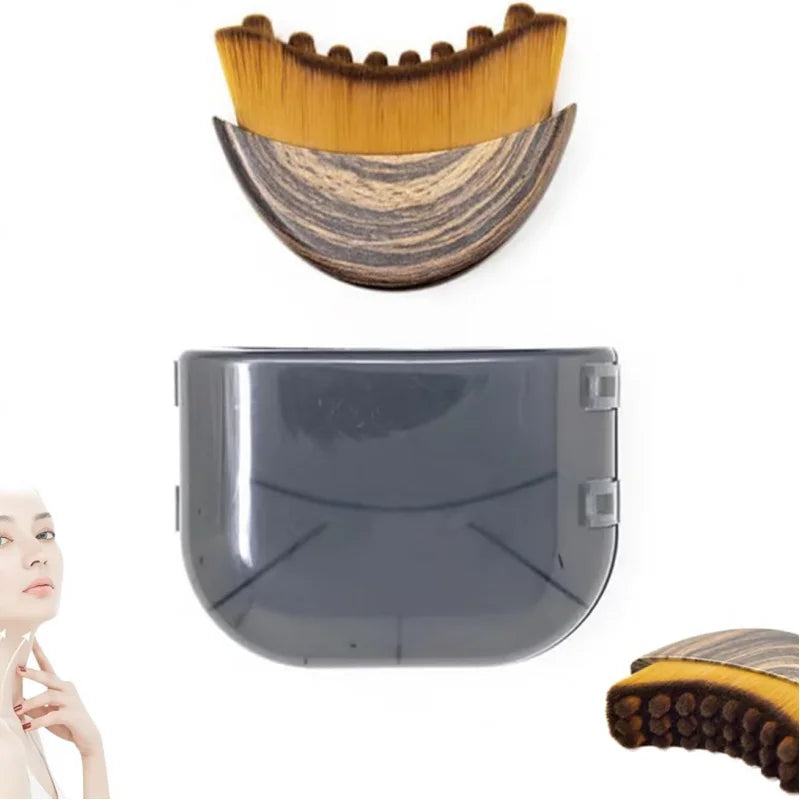 Sculptwave™ Lymphatic Contour Face Brush with Gua Sha