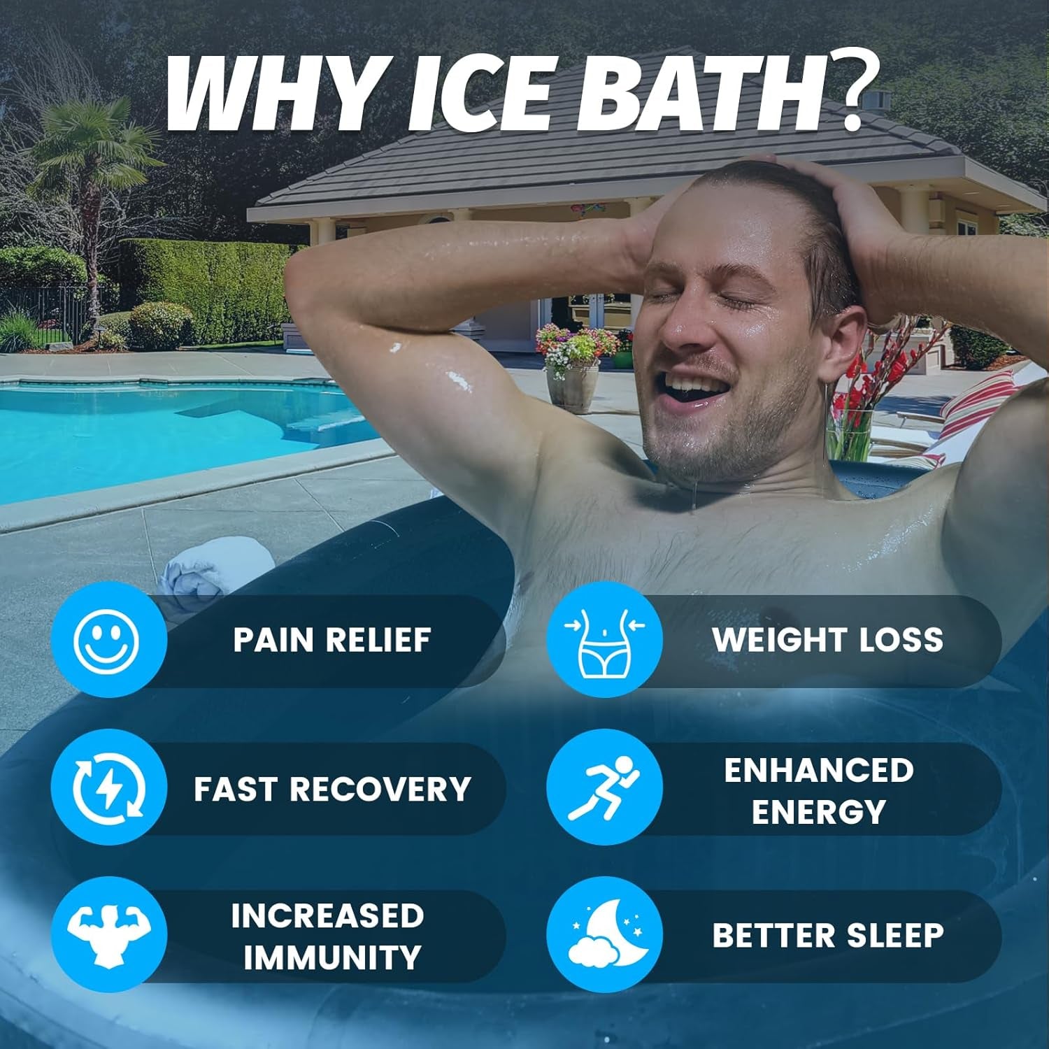 Glacier Insulated Cold Plunge Barrel