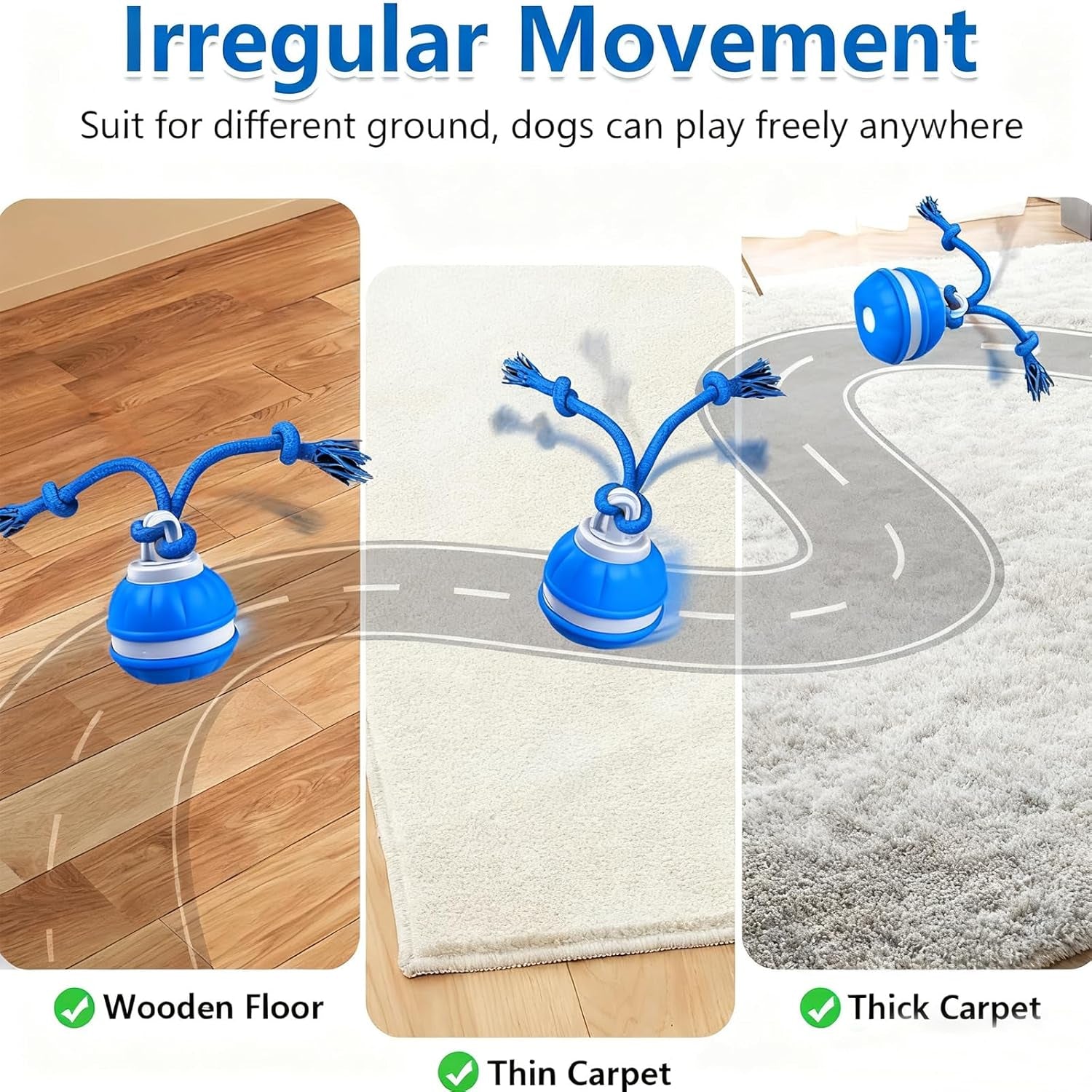 Rollfetch – Motion-Activated Interactive Dog Ball