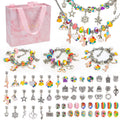 DIY Unicorn & Mermaid Charm Bracelet Making Kit – Kids Craft Set