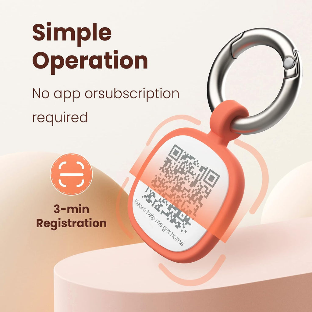 Safescan – Qr-Code Scannable Pet ID Tag