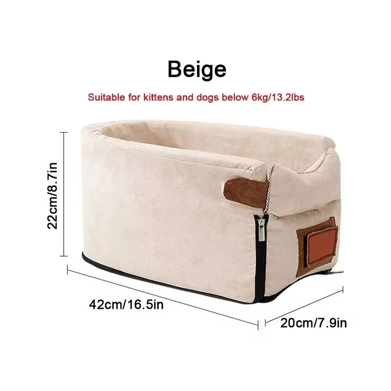 Travelpaws – Portable Car Seat & Carrier Bed for Dogs & Cats