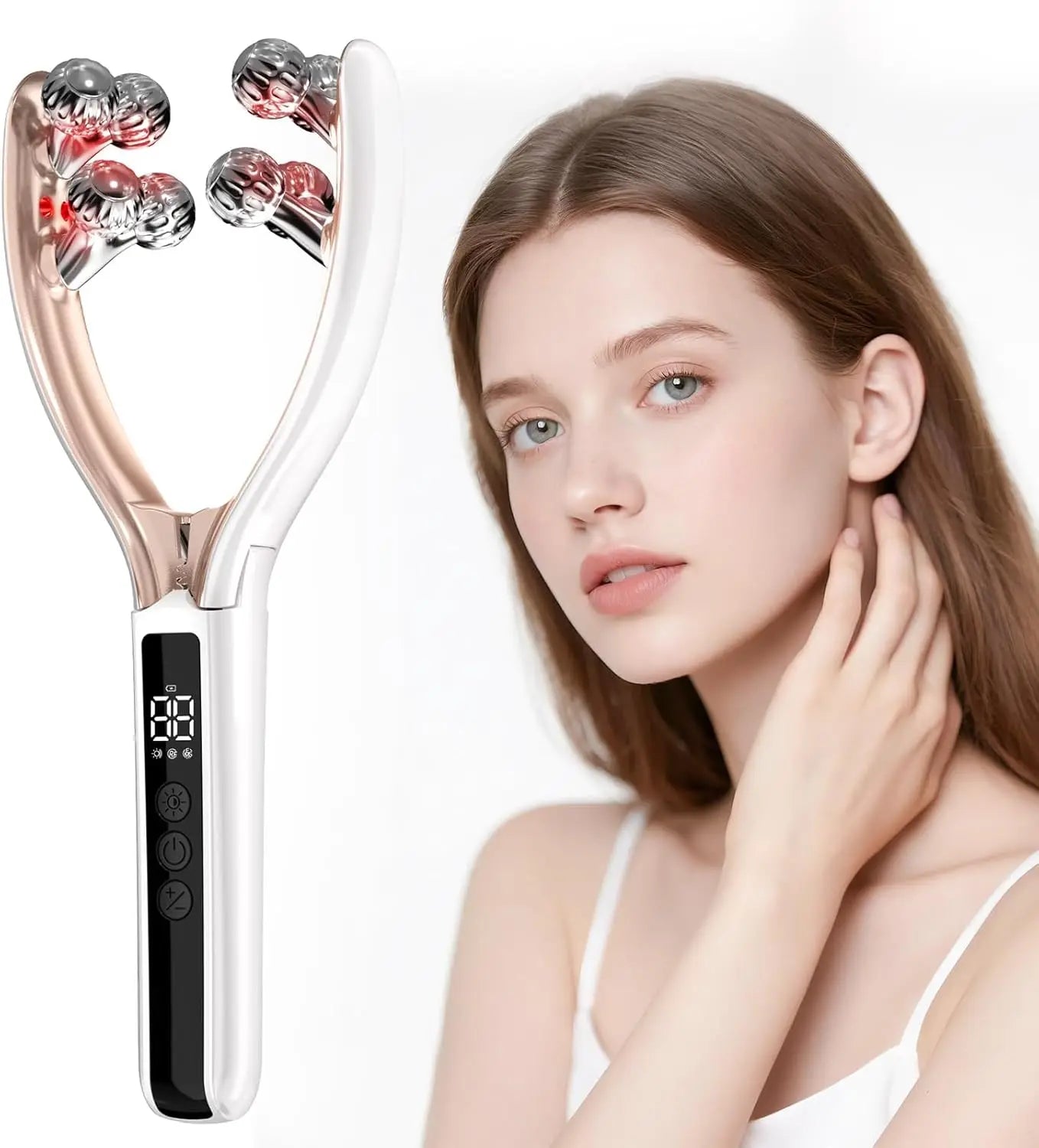 Sculptglow™ RF EMS LED Face Slimming Roller