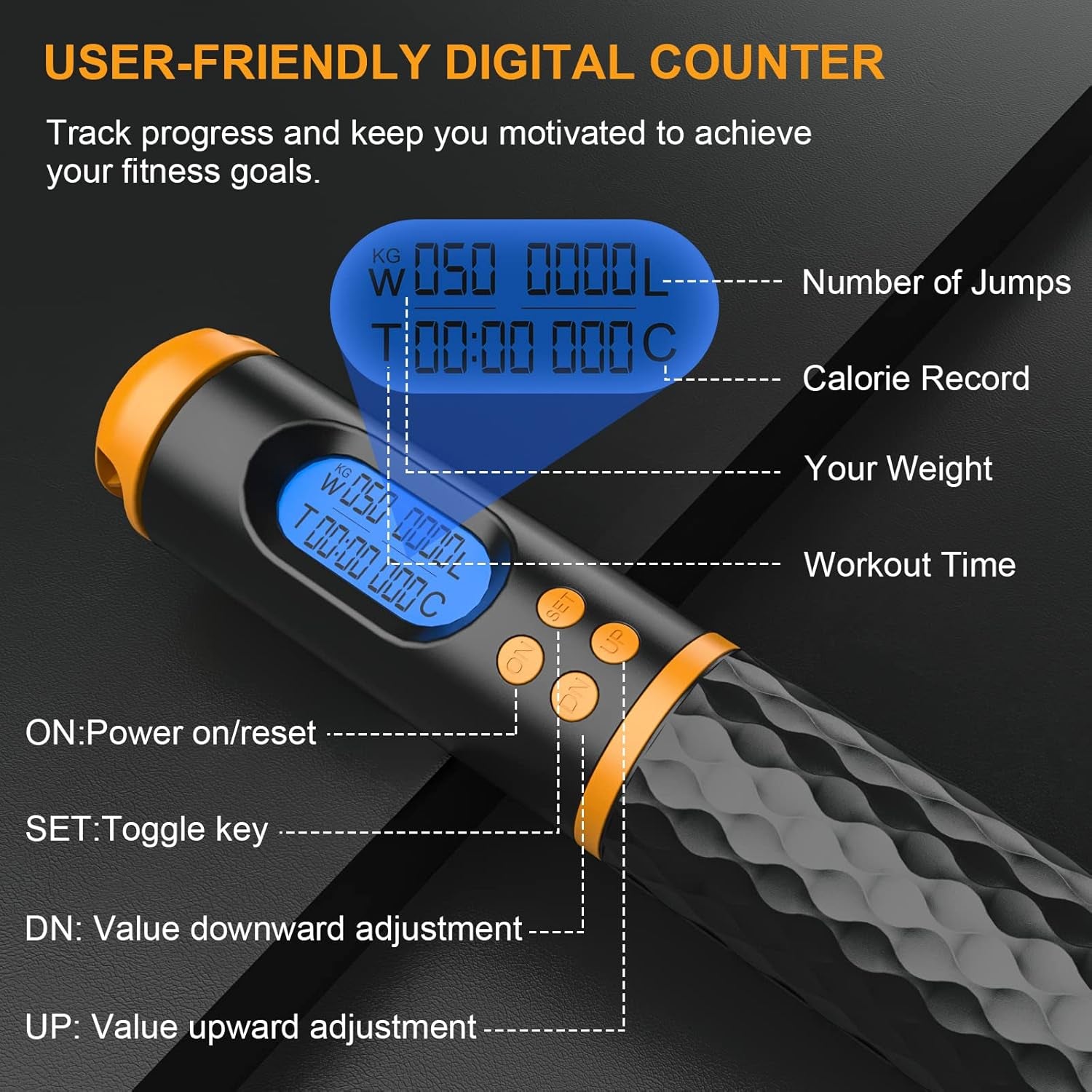Pulse Smart Counting Jump Rope