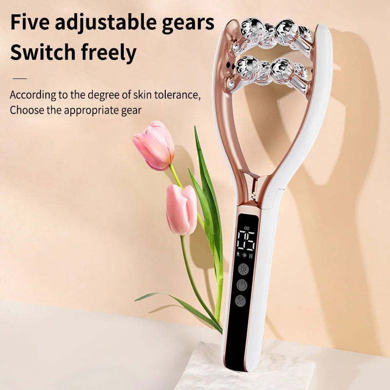 Sculptglow™ RF EMS LED Face Slimming Roller