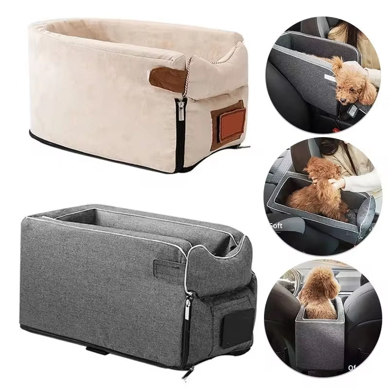 Travelpaws – Portable Car Seat & Carrier Bed for Dogs & Cats
