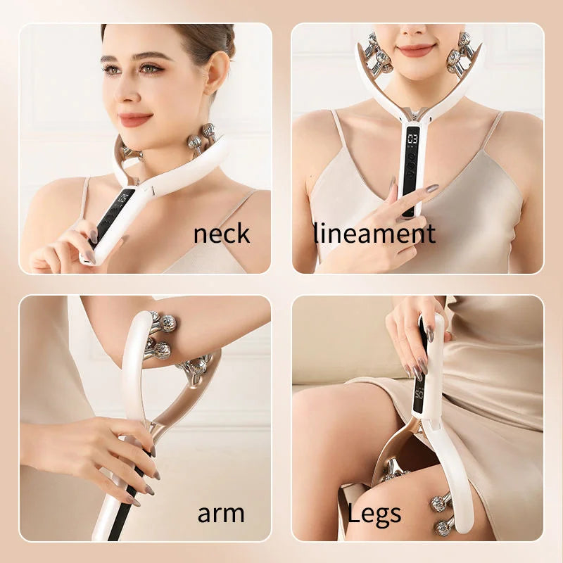 Sculptglow™ RF EMS LED Face Slimming Roller