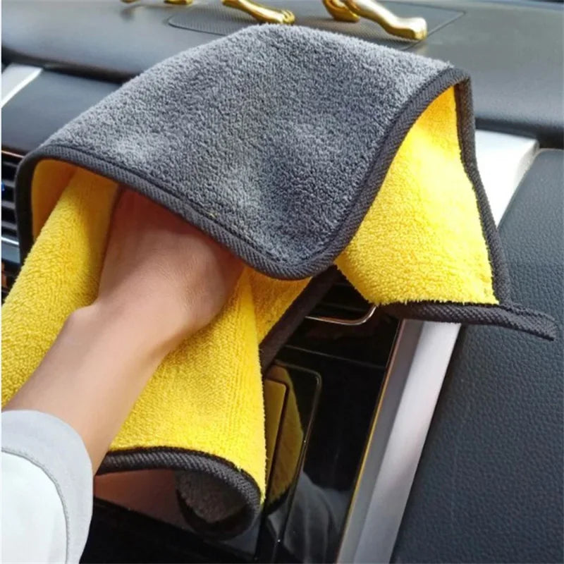 Ultradry Pro Microfiber Car Cleaning Cloths – 6-Pack Streak-Free Detailing Towels