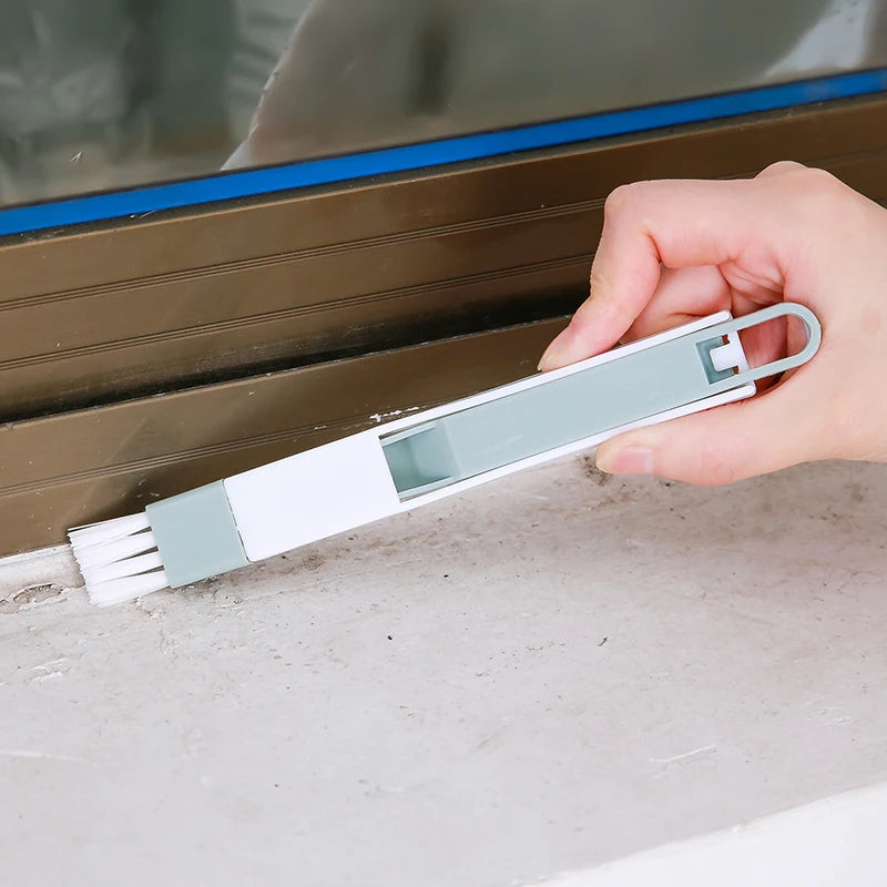 Window & Crevice Dust Cleaning Brush — Satisfying Deep Clean