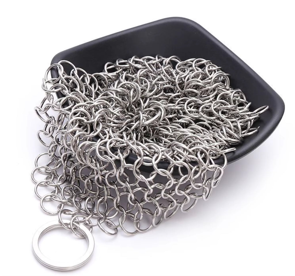 Rustaway Stainless Steel Scrub Net – Reusable Pot & Pan Cleaner (3 Sizes)