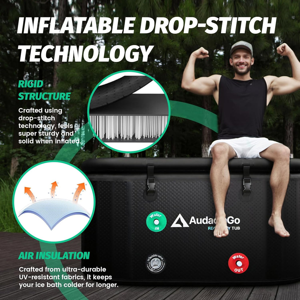 Glacier Insulated Cold Plunge Barrel