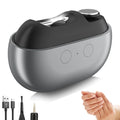 2-In-1 Electric Nail Clipper & Polisher (USB, LED Light)