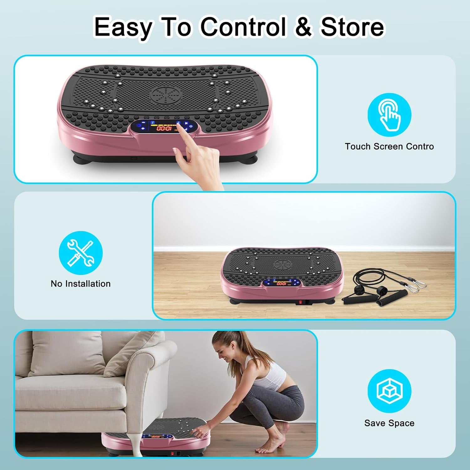 Momentum Curved Vibration Plate