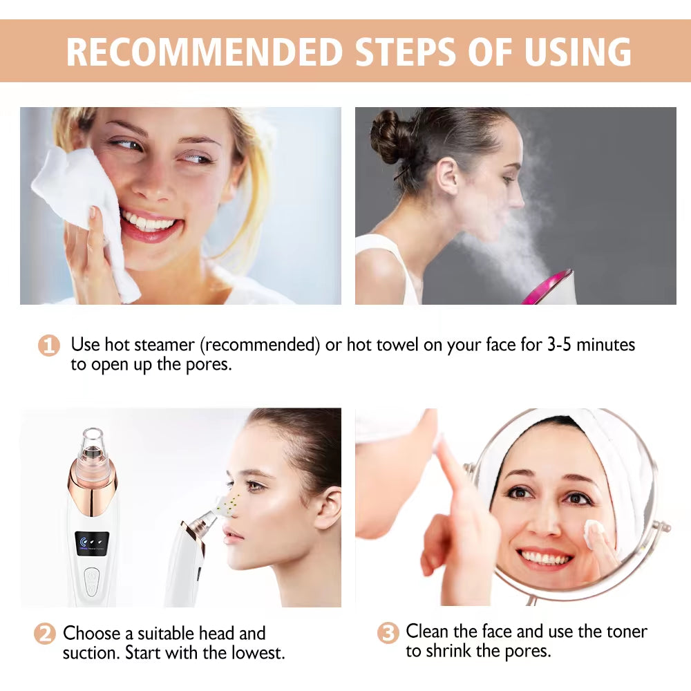 Porevac™ Electric Blackhead Remover Vacuum