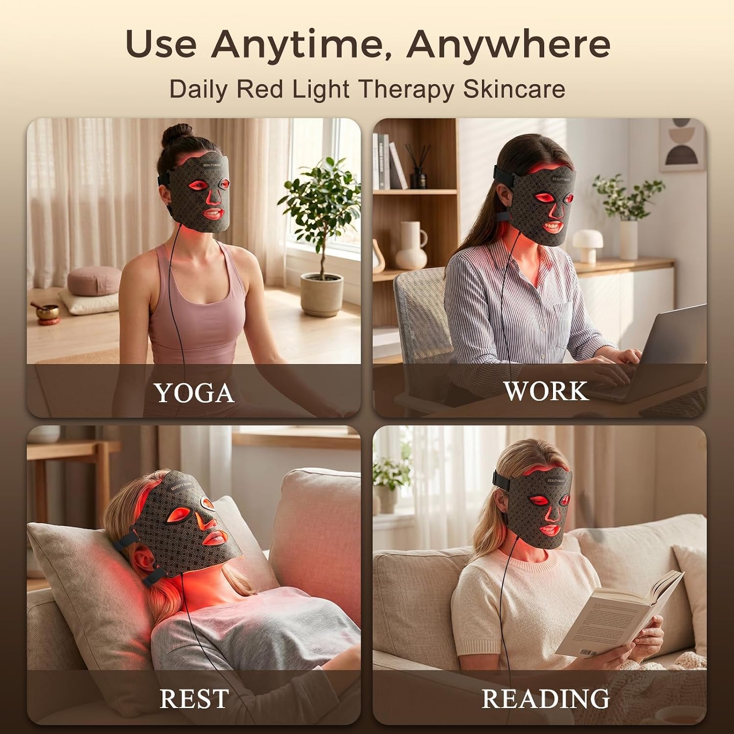 Lumina LED Red Light Therapy Mask