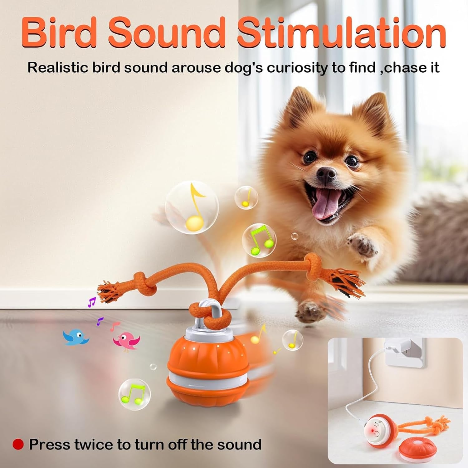 Rollfetch – Motion-Activated Interactive Dog Ball