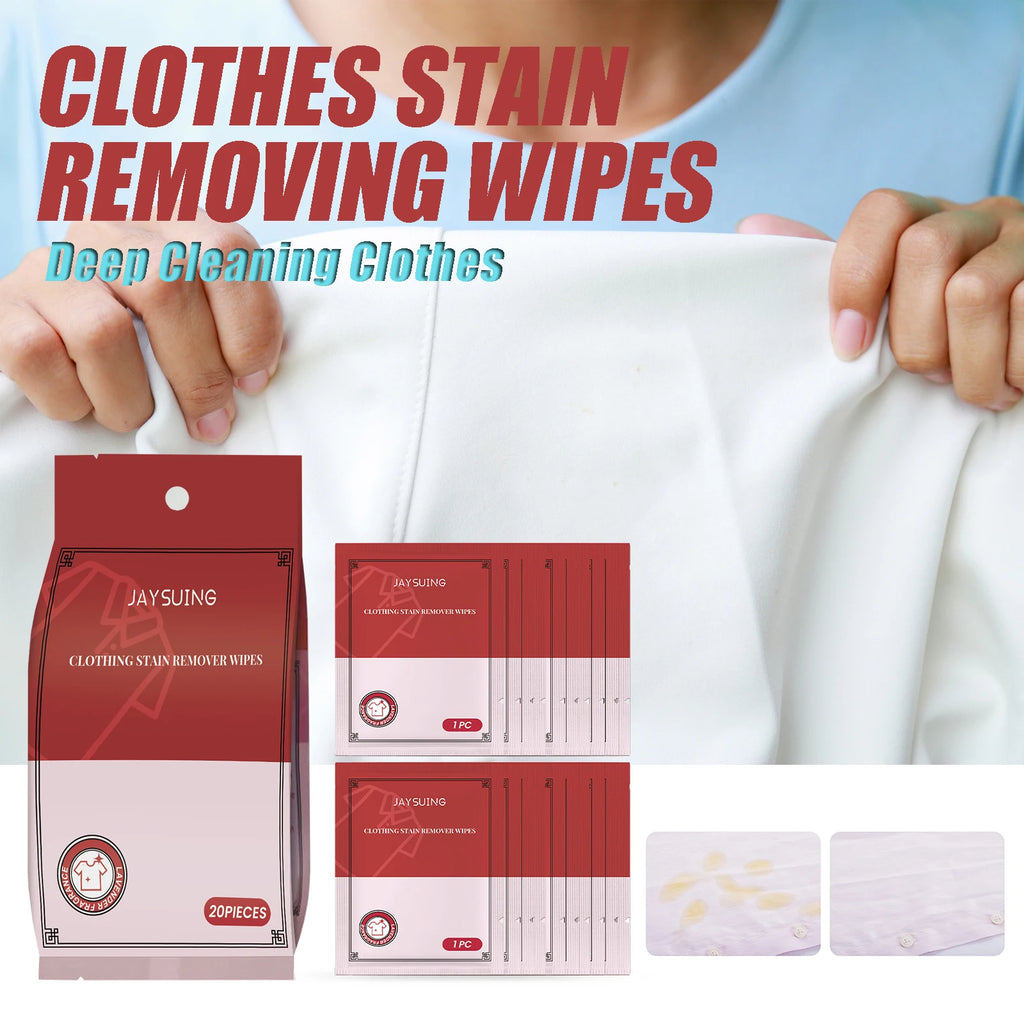 Vanishwipe Color-Protecting Stain Removal Wipes – Deep Clean Clothing Wipes