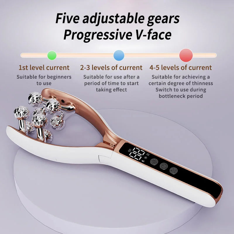 Sculptglow™ RF EMS LED Face Slimming Roller