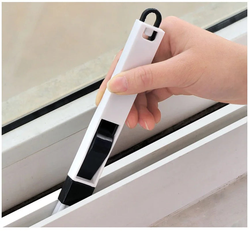 Window & Crevice Dust Cleaning Brush — Satisfying Deep Clean