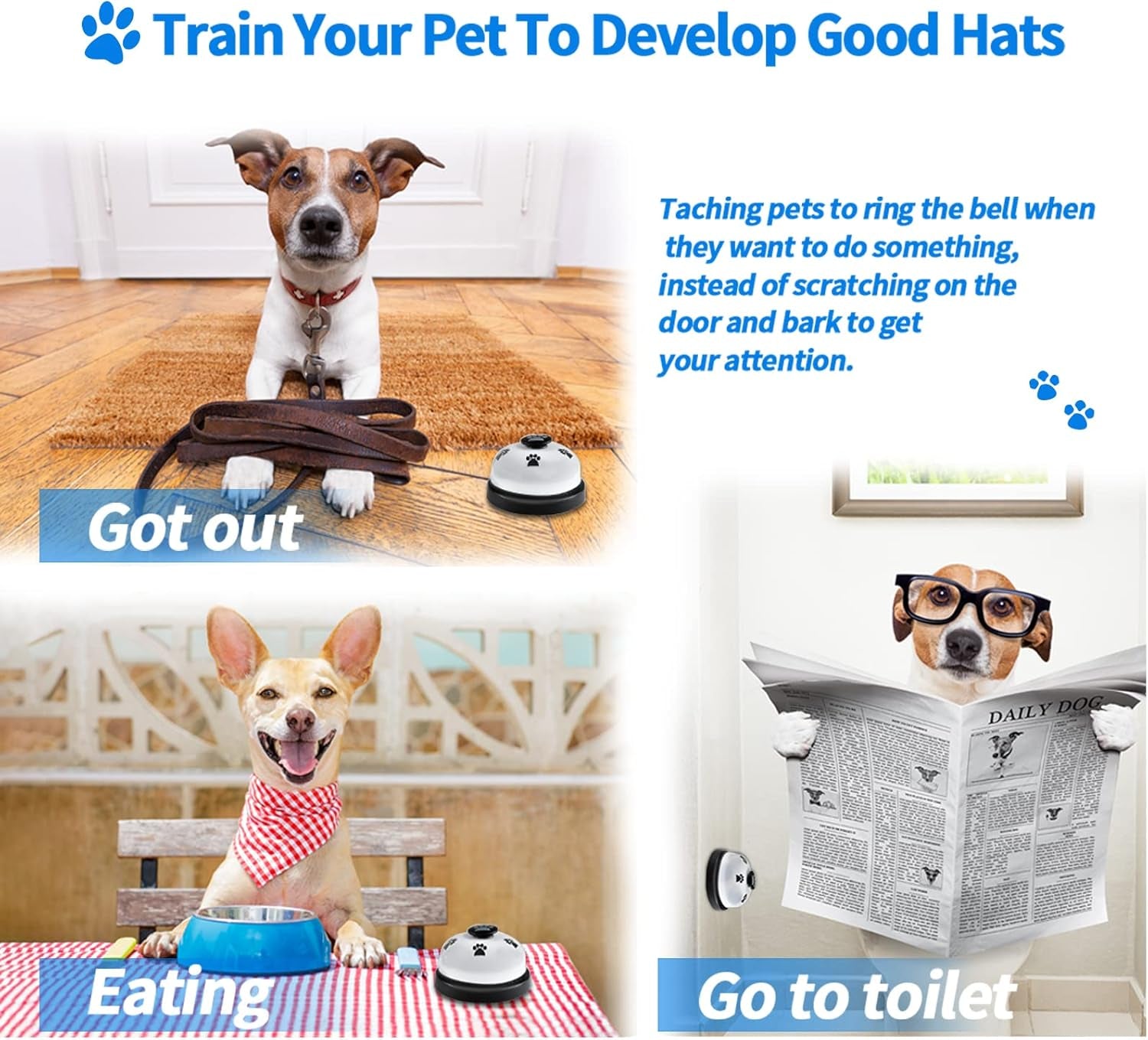 Ringalert – Dog Potty Training Doorbells (2-Pack)