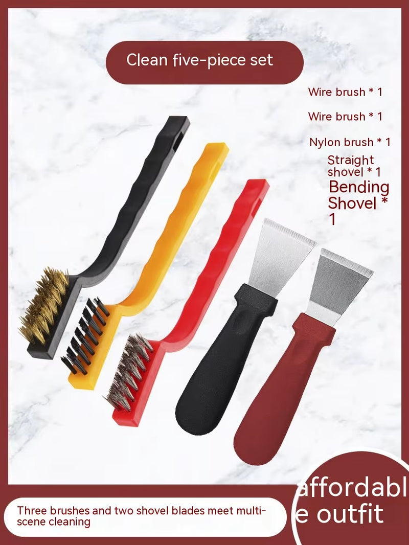 Deepreach Kitchen Cleaning Brush Set – Gas Stove, Gap & Tile Scrub Brushes