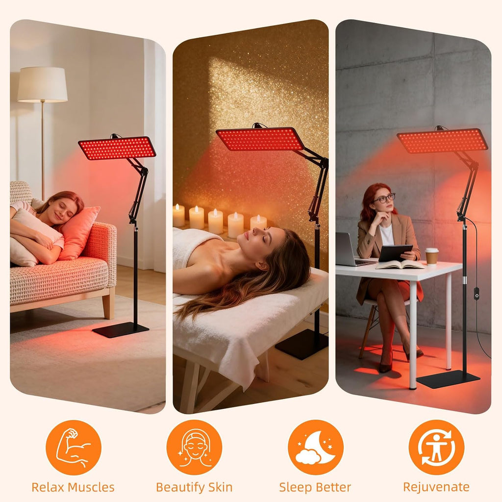 Radiant Full-Body Red Light Panel