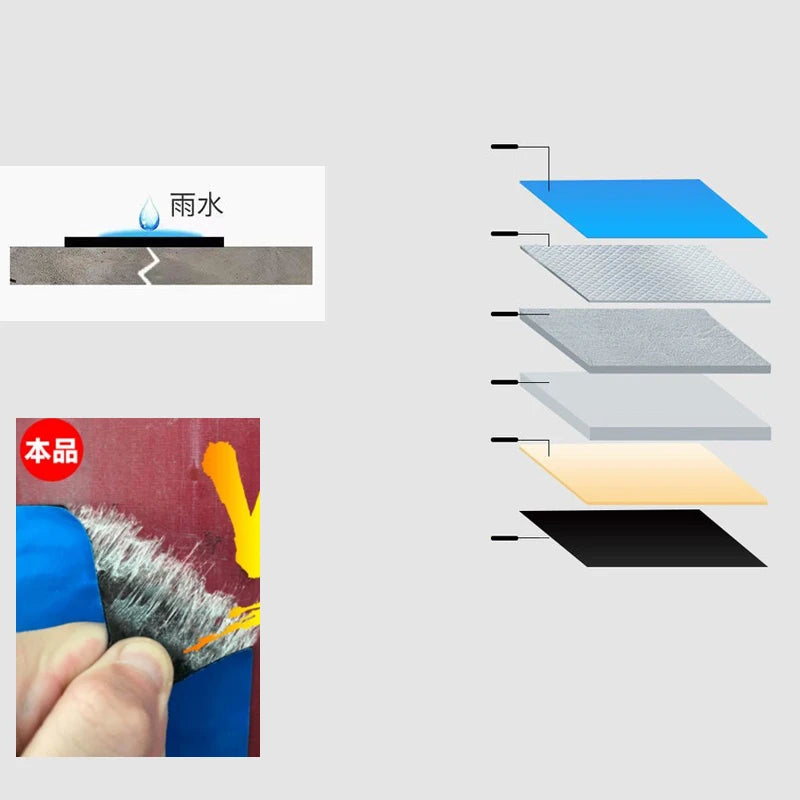 Waterproof Self-Adhesive Repair Tape – Instant Leak & Crack Fix