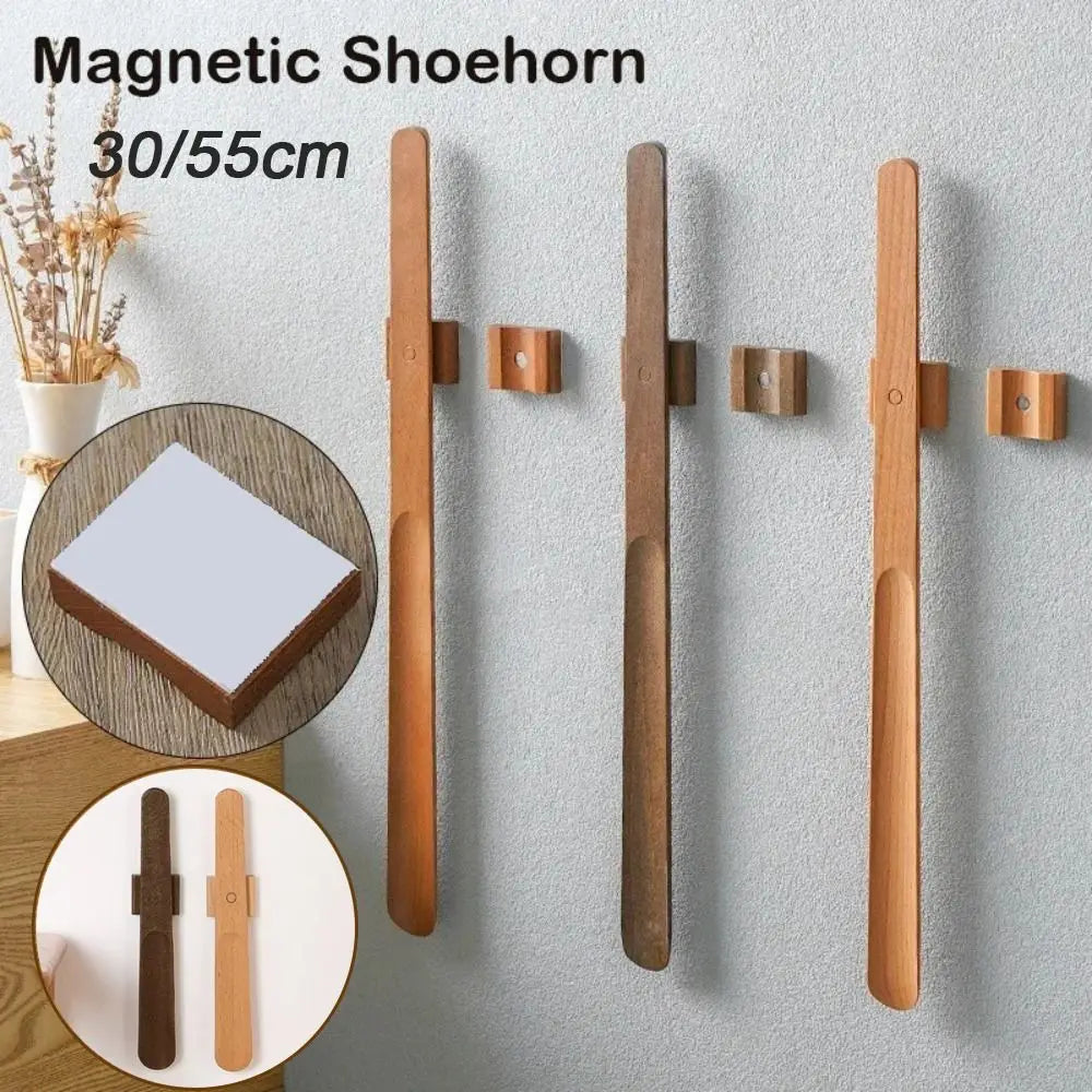 Magnetic No-Bend Shoehorn — Effortless Shoe Helper