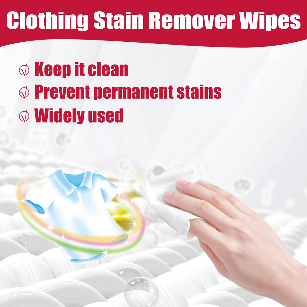 Vanishwipe Color-Protecting Stain Removal Wipes – Deep Clean Clothing Wipes