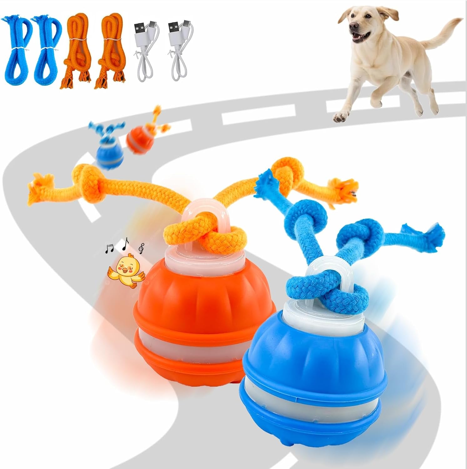 Rollfetch – Motion-Activated Interactive Dog Ball