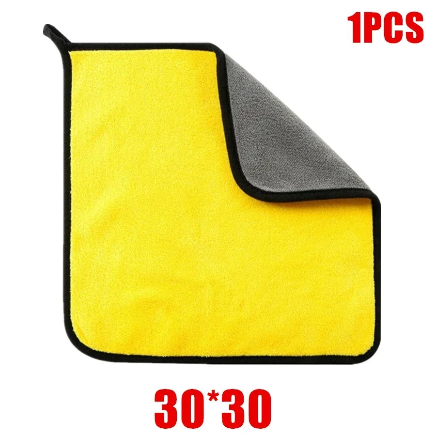 Ultradry Pro Microfiber Car Cleaning Cloths – 6-Pack Streak-Free Detailing Towels